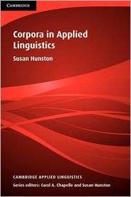 Corpora in Applied Linguistics, (052180583X), Susan Hunston, Textbooks 