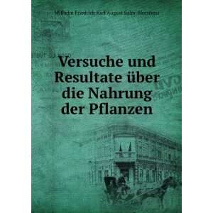   der Pflanzen Wilhelm Friedrich Karl August Salm  Horstmar Books