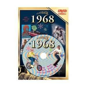   1968 Events DVD for 40th Birthday or Anniversary Gift 