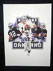 1995 Oakland Raiders James Jett Rocket Ismail Limited Edition 