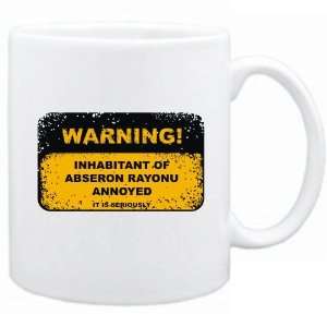   Warning  Inhabitant Of Abseron Rayonu Annoyed  Azerbaijan Mug City