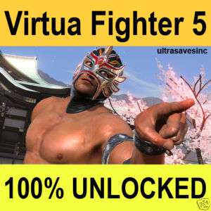 VIRTUA FIGHTER 5 PS3 NEW *GAME SAVES* VIRTUAL UNLOCKED  