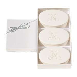  Signature Spa Set of 3 Verbena in Snowflake White Soap 