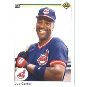  1990 Upper Deck # 375 Joe Carter Cleveland Indians / MLB 