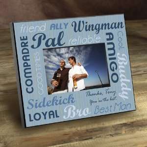  Personalized Best Man Picture Frame 