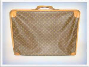 LOUIS VUITTON LUGGAGE vintage w/ monogram  