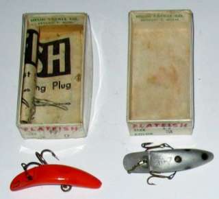 HELIN FLATFISH F7 LURES IN THE BOX  