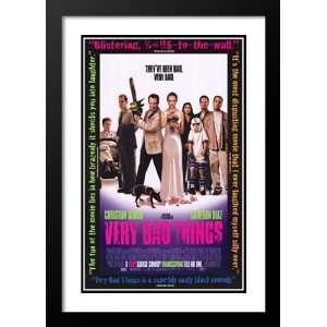 Very Bad Things 32x45 Framed and Double Matted Movie Poster   Style B