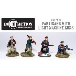  28mm Bolt Action WWII   German Partizans with LMGs Toys 