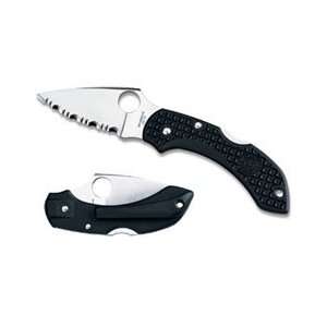  Spyderco Dragonfly 2 Spyderedge Serrated Knife Sports 