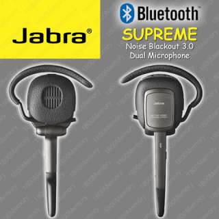 GENUINE Jabra Supreme Bluetooth Headset Dual Mic Flip Boom for iPhone 