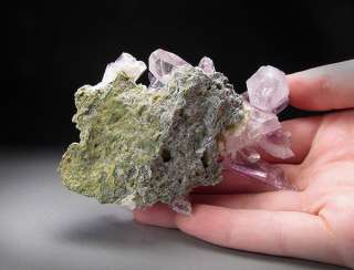 Amethyst Crystals, Las Vigas, Veracruz, Mexico  