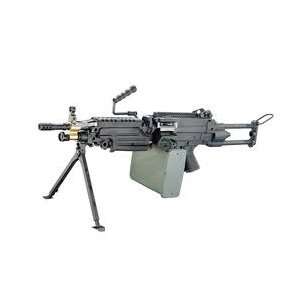  Full Metal M249 Para Airsoft Machine Gun Sports 