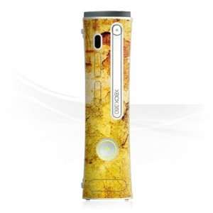   Xbox 360 Faceblade   Verwitterte Wand gelb Design Folie Electronics