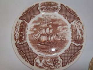 Alfred Meakin Fairwinds, 2 Collector Plates, Fair Winds  