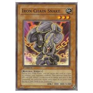    Yu Gi Oh Iron Chain Snake   Crossroads of Chaos Toys & Games