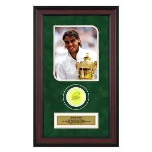  Rafael Nadal 2010 8th Grand Slam Title Framed Autographed 