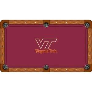   Table Felt   Professional 8ft   Virginia Tech Logo
