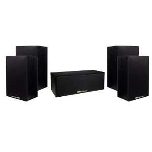   550W 5 Piece 5.25 Home Theater Multi Speaker System Electronics