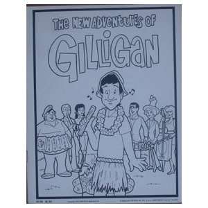  The New Adventures Gilligan 1974 Coloring Book General 