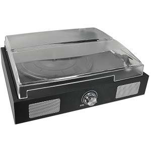   Turntable/Vinyl Archiver  Converter w/Built In Speakers Black New