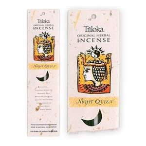 Triloka Night Queen Natural Herbal Incense 