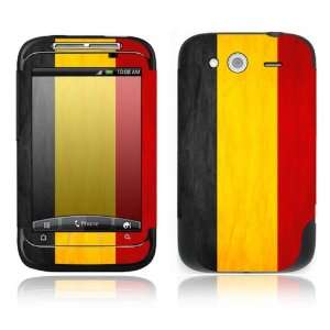    HTC WildFire S Decal Skin Sticker  Flag of Belgium 