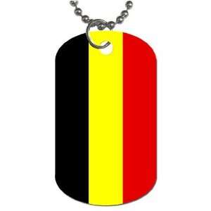 Belgium Flag Dog Tag