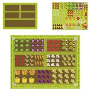 Vegetable Garden Make A Sticker Scenes   Teacher Resources & Classroom 