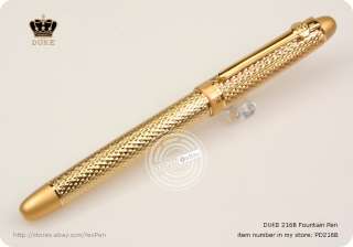DUKE Fountain Pen Viceroy 216B Chiselled 14K Gold Nib  
