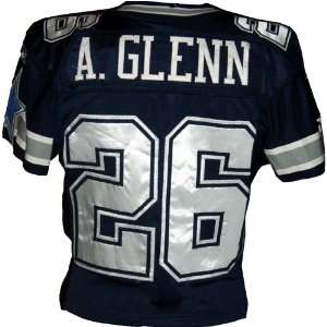  Aaron Glenn #26 2006 Cowboys Game Used Navy Jersey (Size 