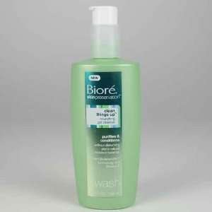 Biore SkinPreservation Clean Things up Nourishing Gel Cleanser 6.7 Fl 