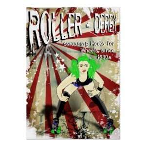  Roller Derby Poster