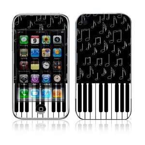  Apple iPhone 3G, 3Gs Decal Skin   I Love Piano Everything 