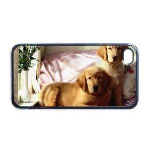  Golden lab puppies Apple iPhone 4 or 4s Case / Cover 