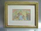 PRE 1900 SIGNED PERSIAN MINIATURE PAINTING FAUX IVORY