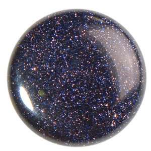  25mm Blue Goldstone Round Cabochon   Pack of 1 Arts 