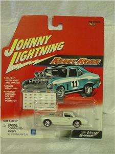 Johnny Lightning 57 Vette Gasser Rebel Rods  
