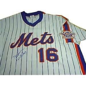  Dwight Gooden Autographed Jersey
