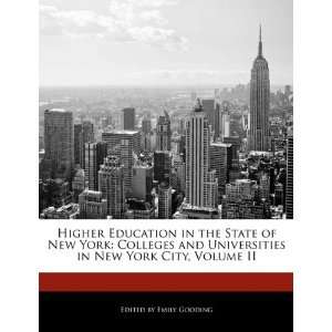   in New York City, Volume II (9781116092707) Emily Gooding Books