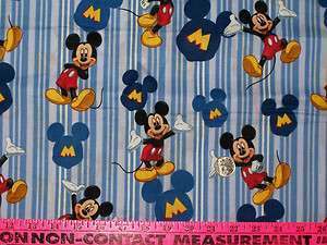 OOP LICENSED SPRINGS M IS FOR MICKEY ALLOVER CP36307 1 YARD  