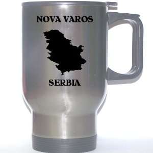  Serbia   NOVA VAROS Stainless Steel Mug 