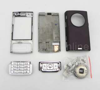 New Silver purple Full Housing Cover+Keypad for Nokia N95  