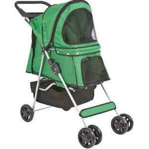  Green Folding Pet Stroller