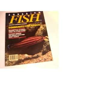  Aquarium Fish Magazine August 1991 Vol.3., No.11 Edward 