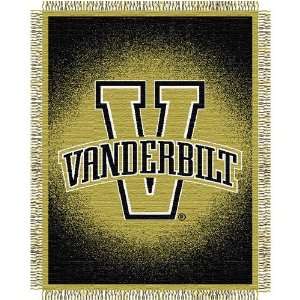 Vanderbilt Commodores NCAA Triple Woven Jacquard Throw (019 Focus 