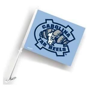  North Carolina Tar Heels Car Flag