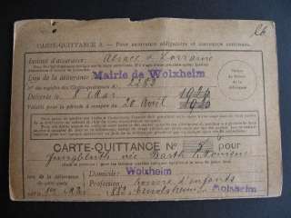 ALSACE LORRAINE Elsass Lothringen 1925 Social Stamps?  