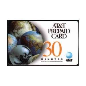  Collectible Phone Card 30m AT&T Prepaid Card (World 