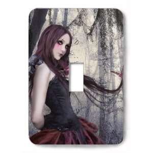  Vampire Butterfly Decorative Steel Switchplate Cover